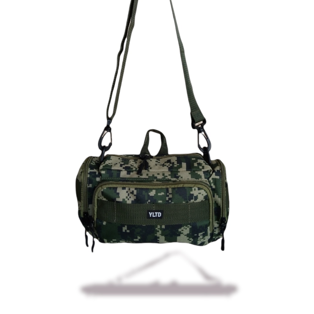 Tas Selempang Pria Tactical Tas Selempang YLTD  Motif Army