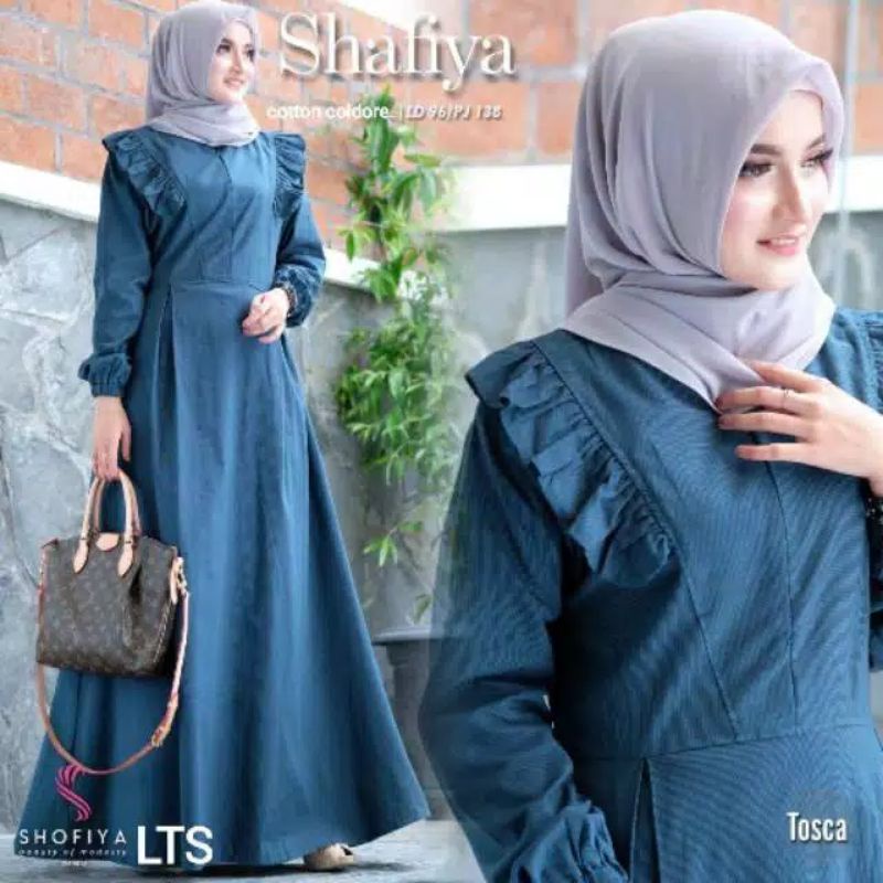 Shafiya dress fashion muslim wanita