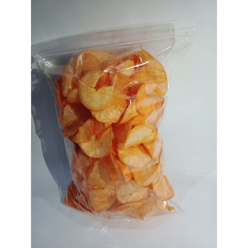 

makanan ringan keripik singkong balado