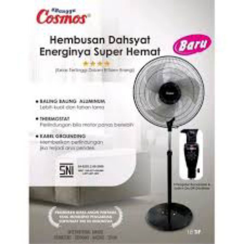 Cosmos kipas angin besi tif 1801 18inch bergaransi resmi