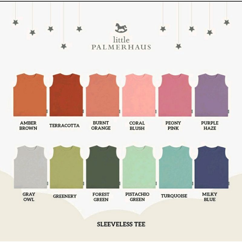 Little palmerhaus sleveless tee 4-6 years