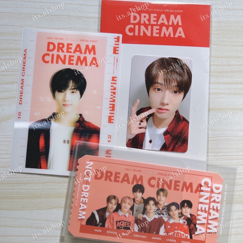 PARK JISUNG AR TICKET CINEMA SET NCT DREAM OFFICIAL PHOTOCARD PC
