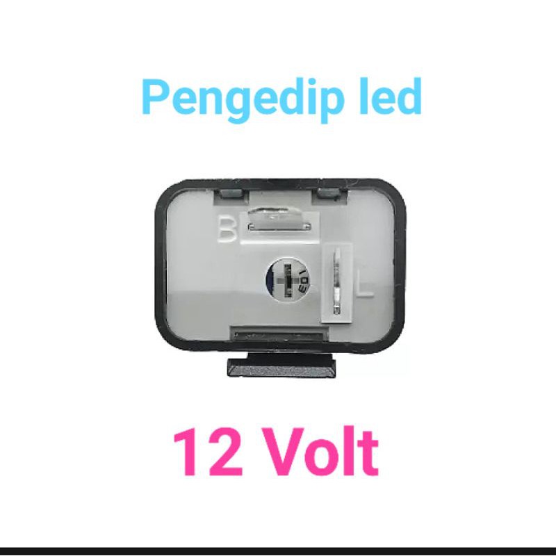 pengedip led DC 12 Volt stel kedip cepat lambat