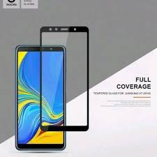 Tempered Glass Temper Glas Samsung A7 2018 Full Cover