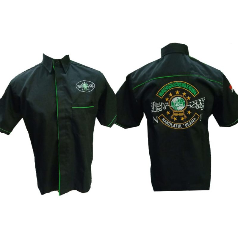 (GEBYAR 99)  KEMEJA HEM NAHDATUL ULAMA / baju santri bordil