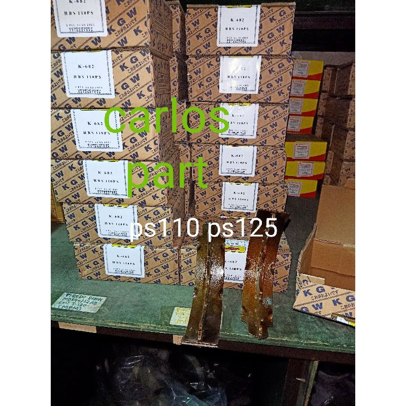 pirodo rem tangan/kampas rem tangan canter turbo ps110 ps125