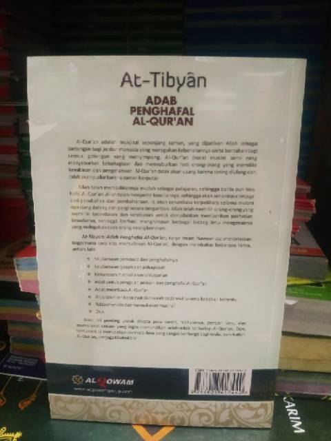 AT- TIBYAN ADAB PENGHAFAL AL-QUR'AN (AL-AQWAM) 100% ORI