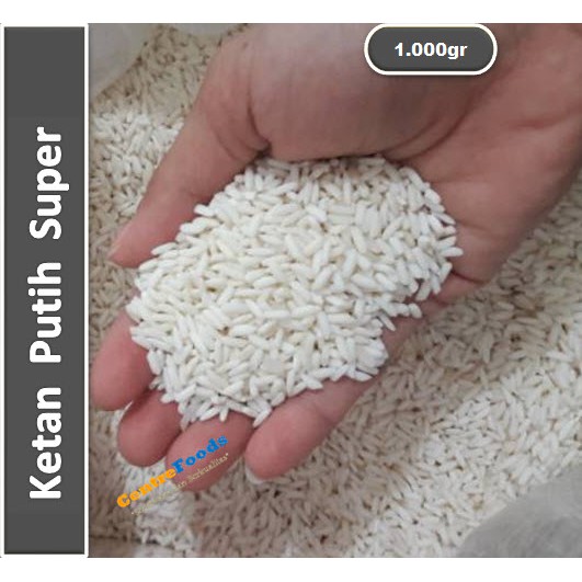 

Beras Ketan Putih | Kualitas Super [ Berat 0,5Kg / 500gr ]