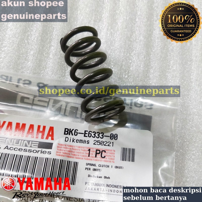PER KOPLING YAMAHA R15 V3 VVA. MT15. XSR 155. VIXION R. ORI ORIGINAL ASLI YAMAHA