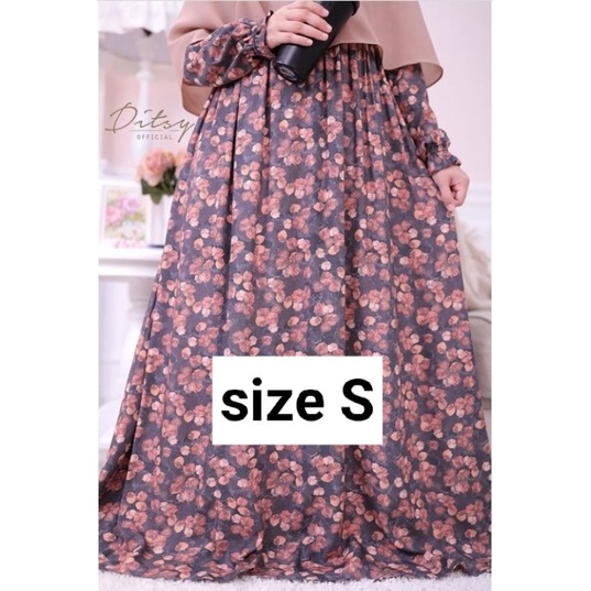 AUTUMN CHARCOAL By DITSY size S