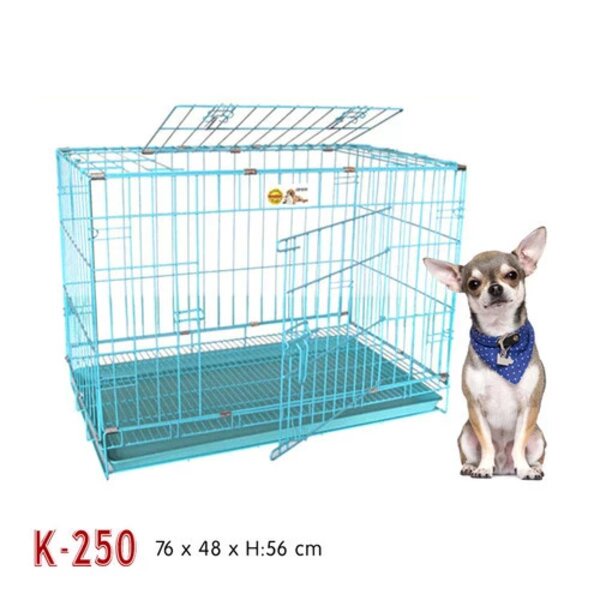 Octagon K-250 K250 Kandang Kucing Anjing Ukuran L XL Besar Pintu Atas