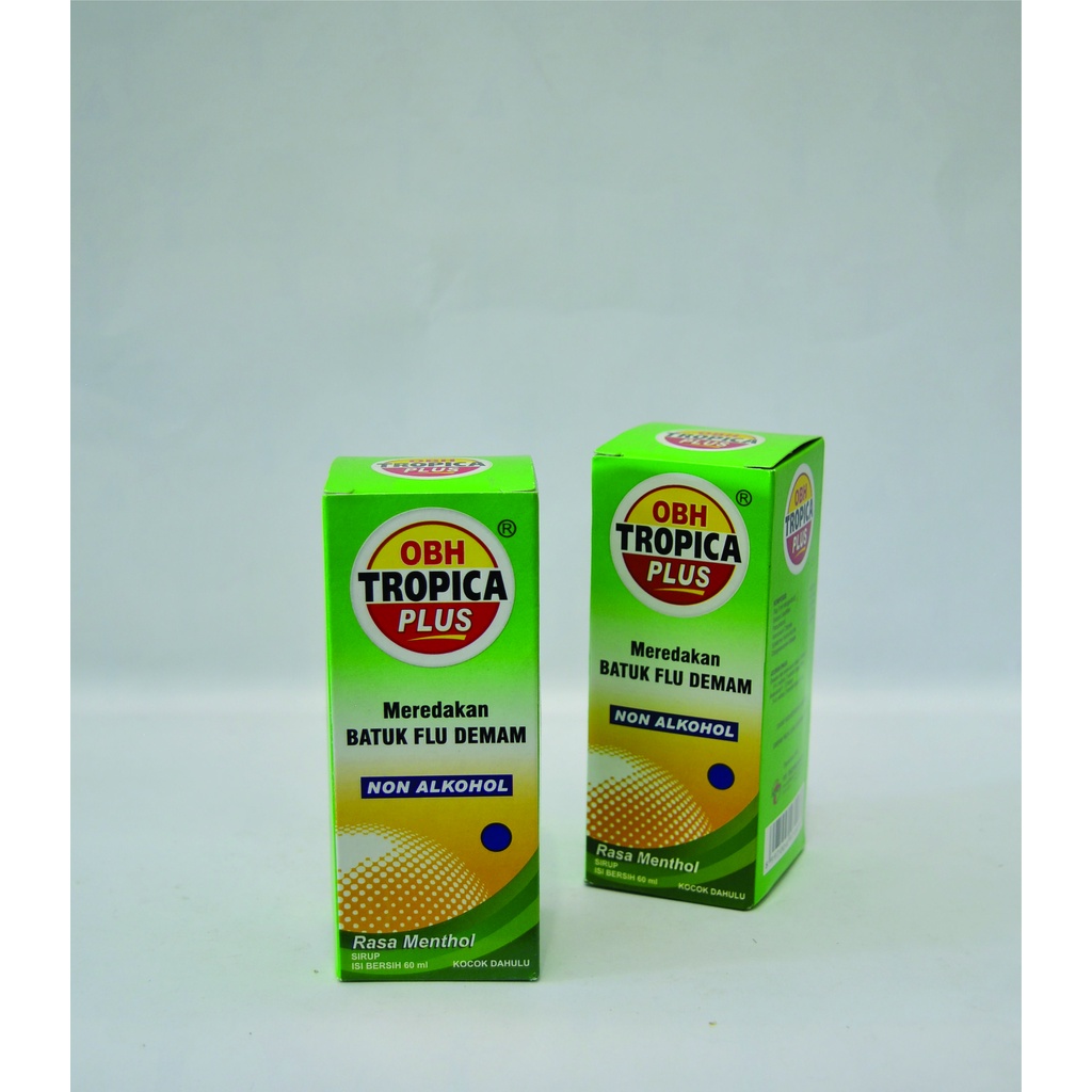 OBH Tropica Plus Sirup / Syrup 60 Ml (Rasa Menthol)