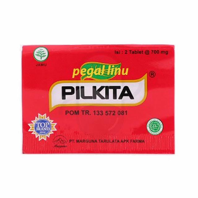 Pilkita Strip - Jamu Obat Pegal Linu/Capek/Lemas/Lemah/Letih/Lesu