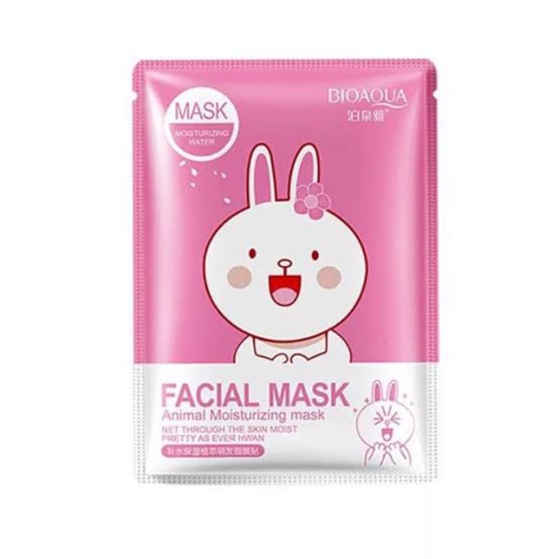 Masker Karakter Animal Line  ~ Line Animal  Mask