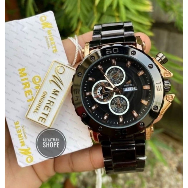 JAM TANGAN PRIA MIRETE ANALOG