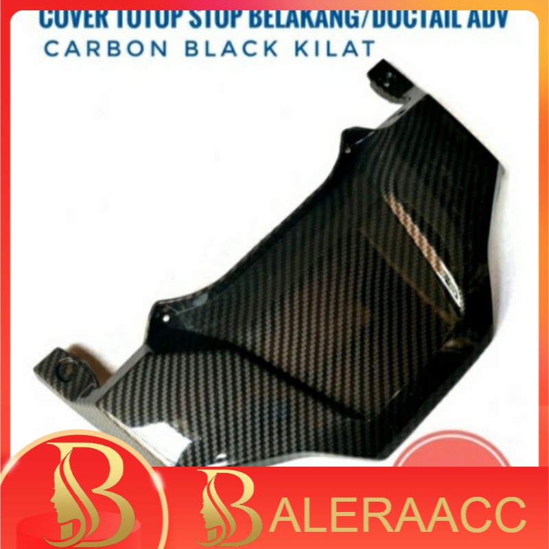 Ductail ADV 150 Carbon Cover tutup atas lampu belakang ADV 150 zoro