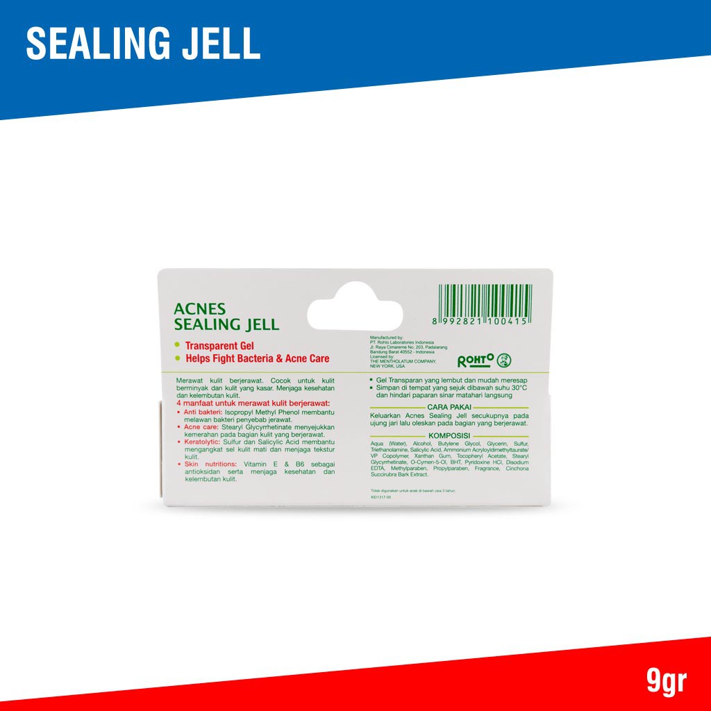 Acnes Sealing Jell 9gr