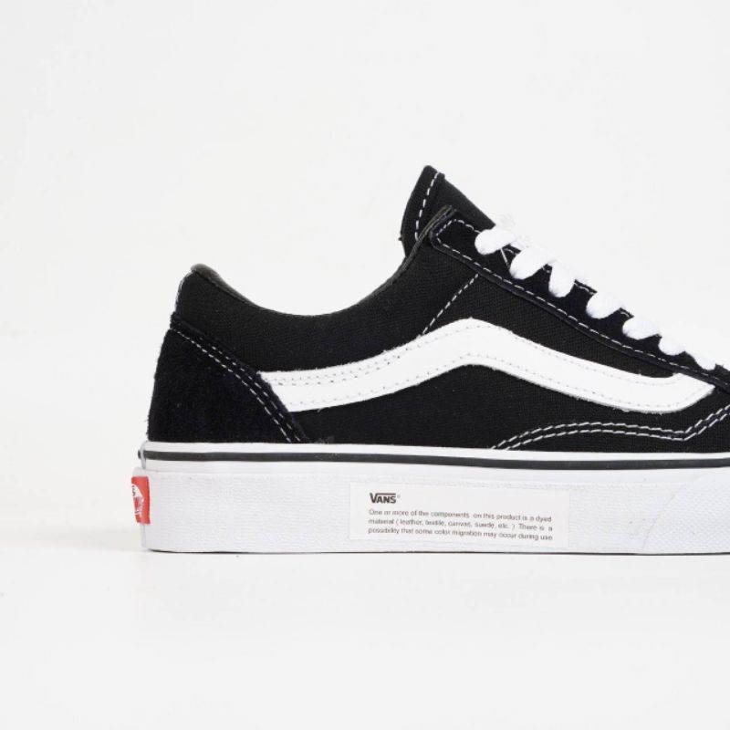 Vans oldskool black white