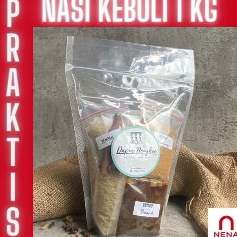 

[COD] Nasi Kebuli instan, 1kg Beras Basmati lengkap dengan Bumbu Kebuli [COD]