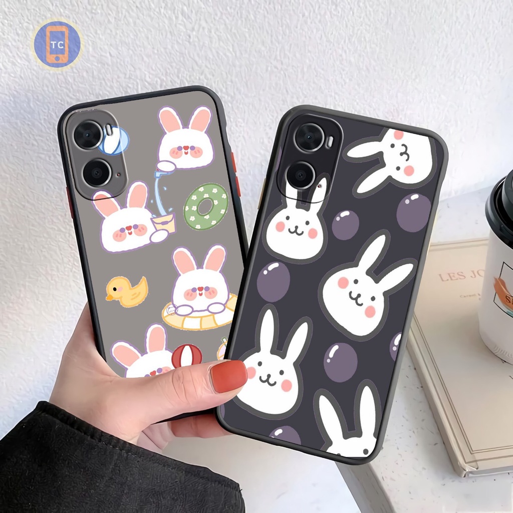 Topcase -Case Rabbit OPPO A96 A1K / A12 / A15 / A15S / A16 / A31 2020 / A33 2020/ A37 / A3S / A5S / 