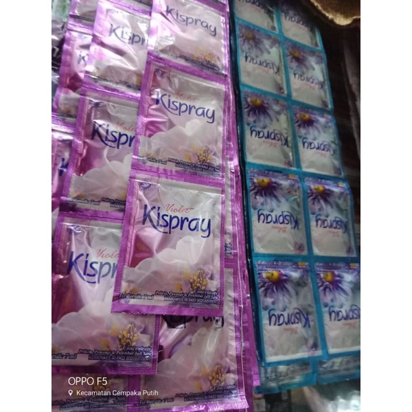 Kispray All Varian Sachet  Renceng ( 12 × 7ml )