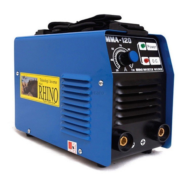 Mesin Trafo Las Rhino Inverter MMA 120 A - 450 Watt