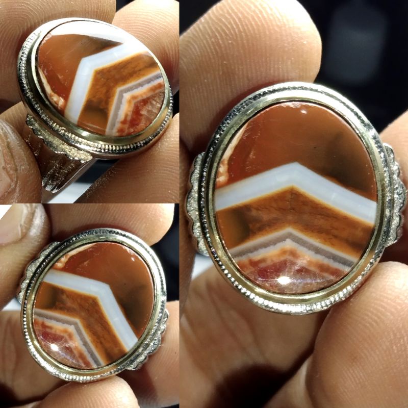 CINCIN BATU AKIK YAMAN JUNDER /JUNJUNG DRAJAT ASLI 100% NATURAL