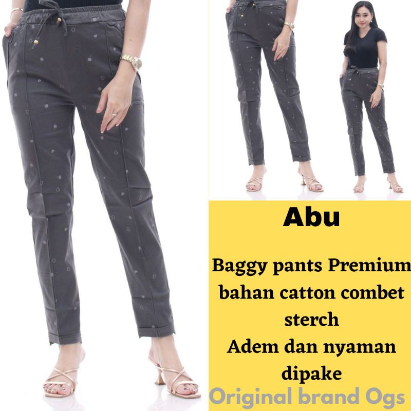 CELANA WANITA BAGGY PANTS PREMIUM TERLARIS