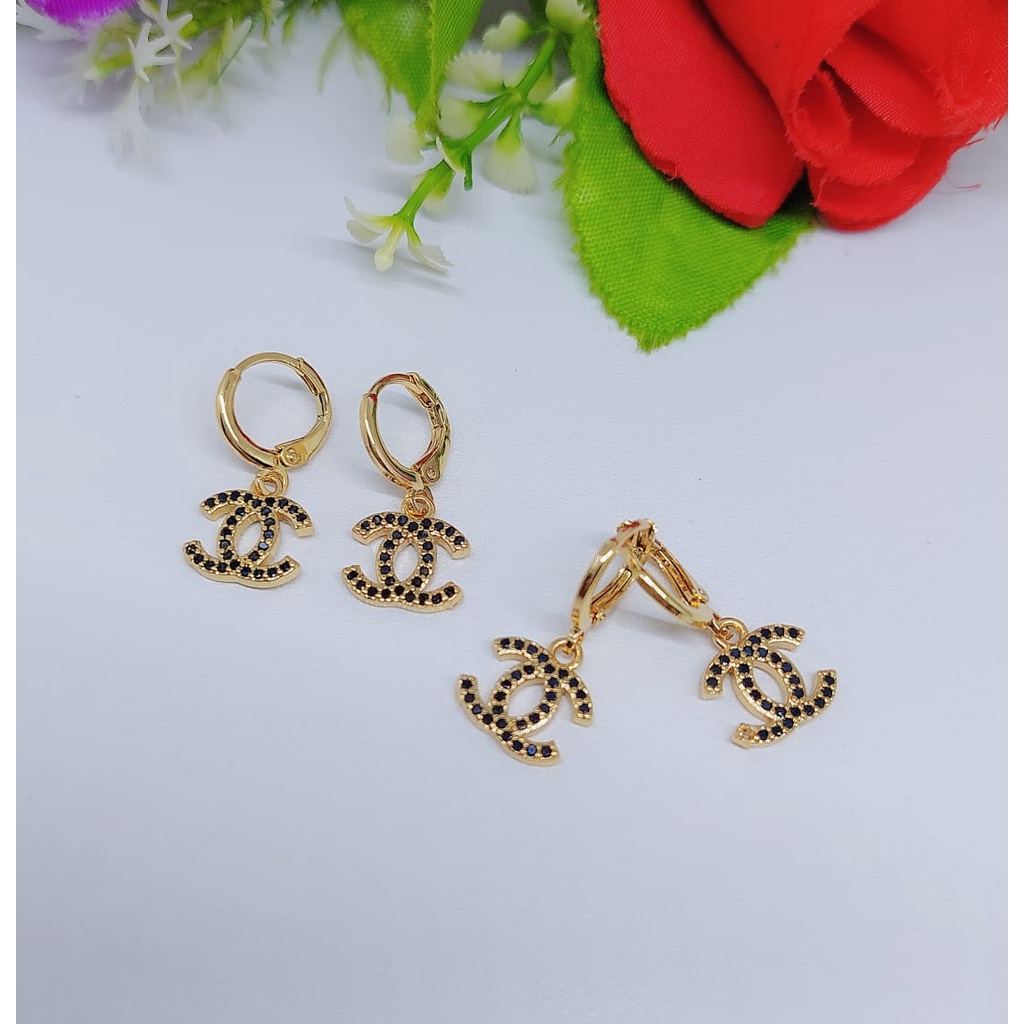 Anting xuping permata full A-D