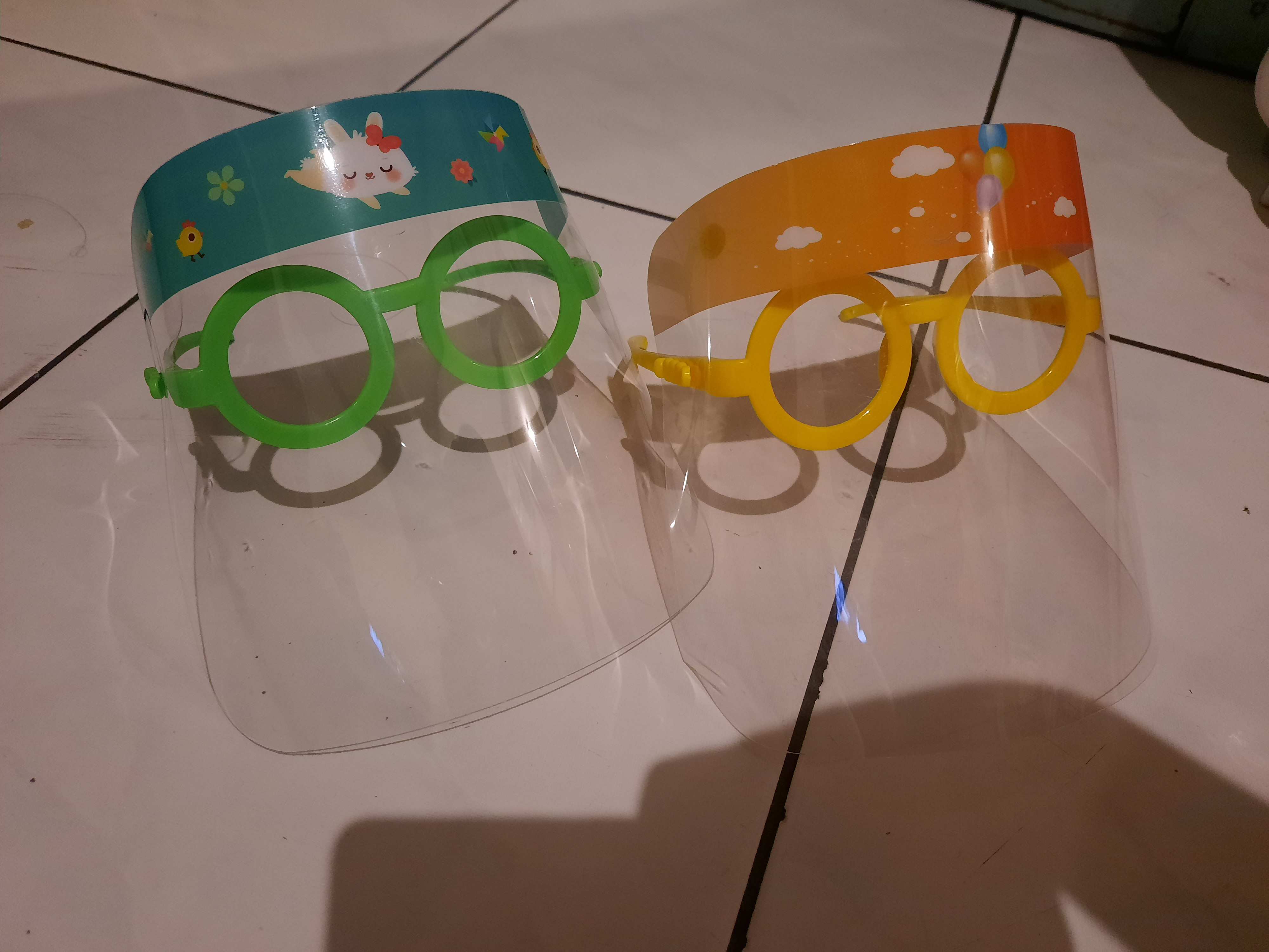 Promo!!face Shield Kacamata Medis Pelindung Wajah Anak Anak Ready