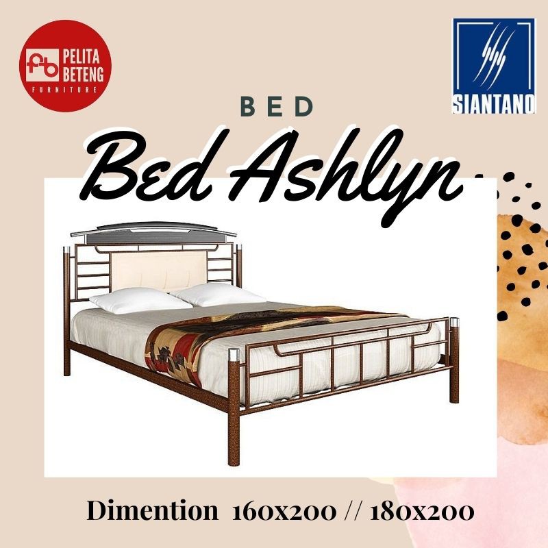 Siantano Ranjang Besi Bed Ashlyn