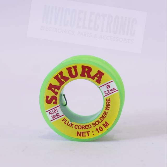 timah solder sakura rol kecil