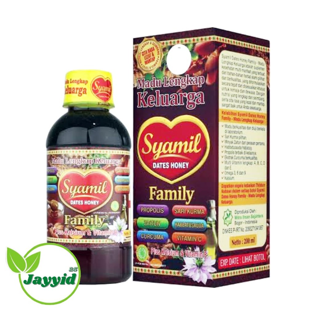 

SYAMIL FAMILY DATES HONEY (MADU KELUARGA)