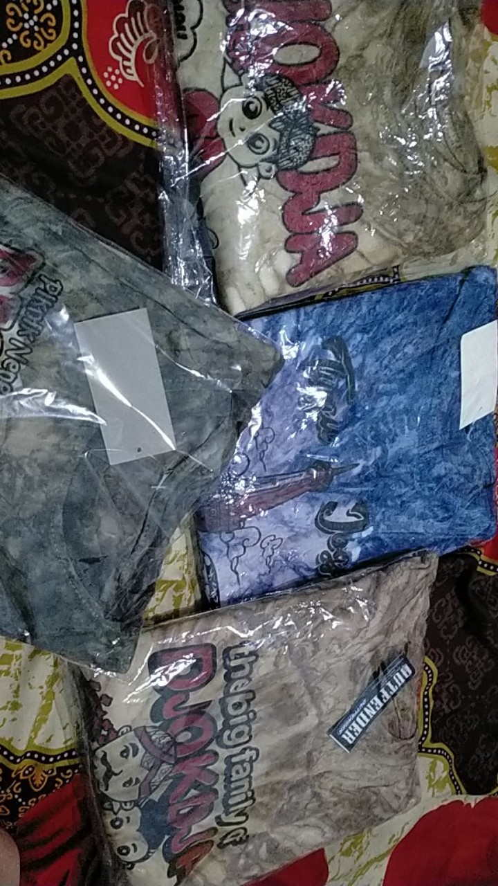 Setelan Kaos Batik Anak Khas Jogja || Kaos Souvenir Oleh Oleh Jogja