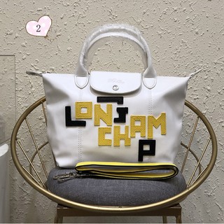  W M Longchamp 1512 Stiker  Bahasa  Inggris  Tote Bag 