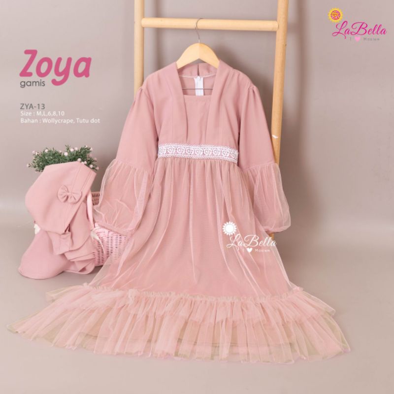 Gamis Anak Zoya Labella