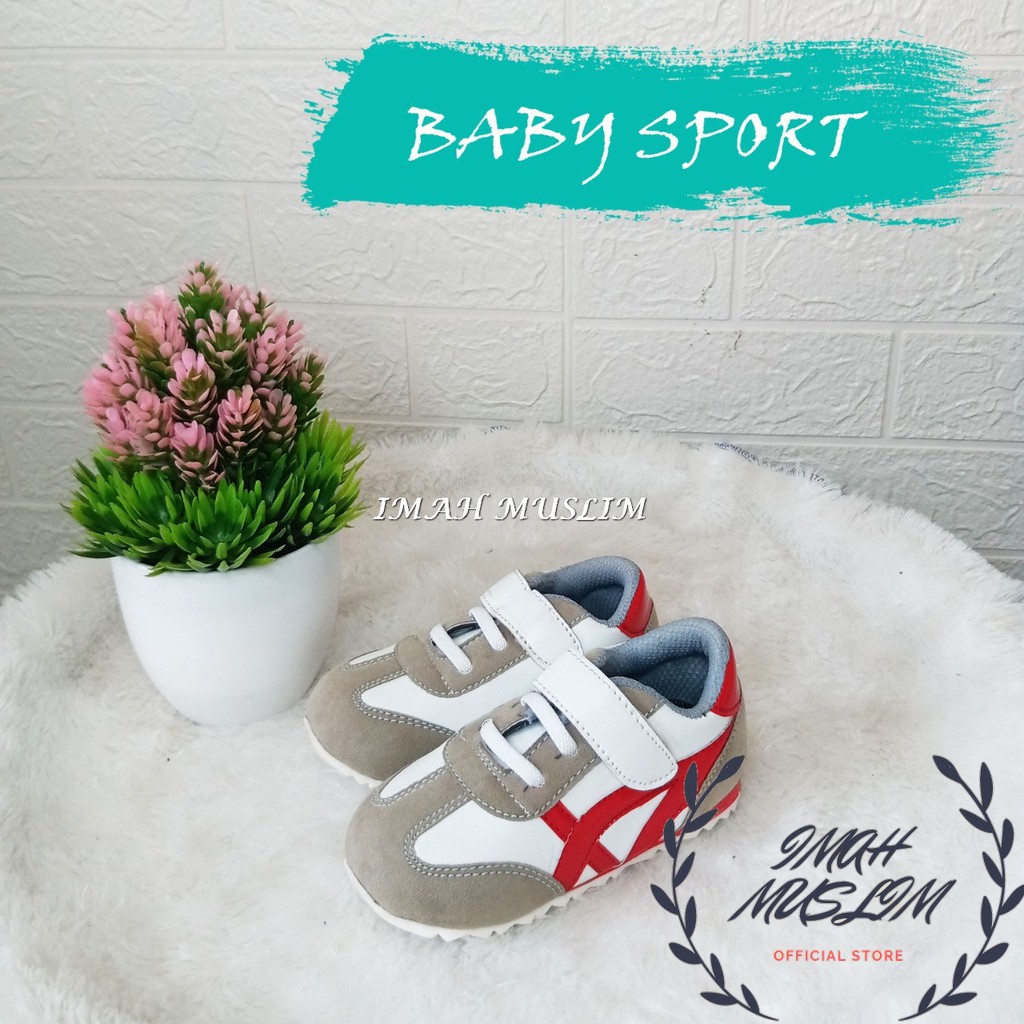 BABY SHOES/SEPATU BAYI SPORT MODEL PEREKAT UNTUK USIA 6-12 BULAN PRIA DAN WANITA MURAH BISA COD