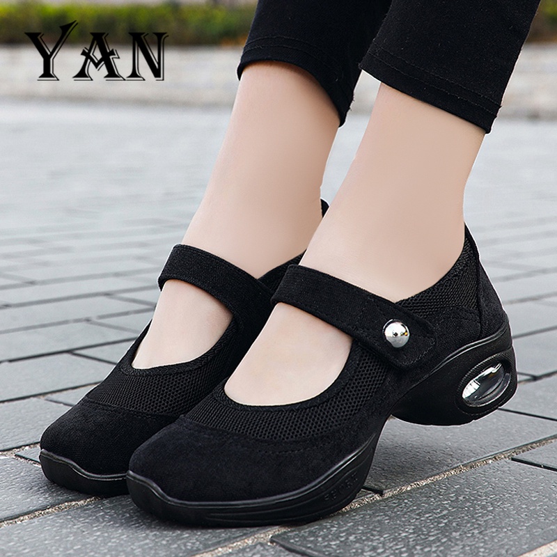 YAN Sepatu Dance Latin Wanita /Line Dance Sepatu Terbaru Ringan