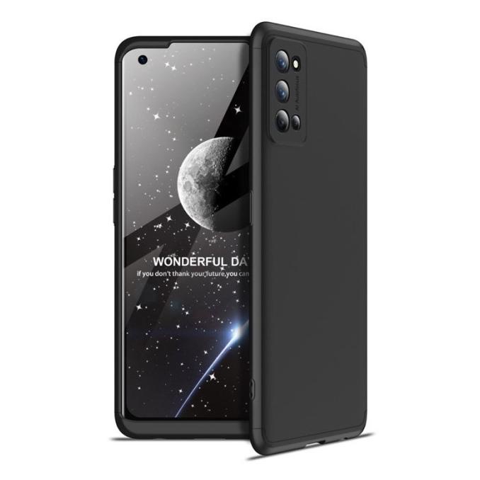 HARD CASE OPPO RENO 5 4G GKK ARMOR FULL 360 COVER GKK RENO 5 4G - HITAM FULL