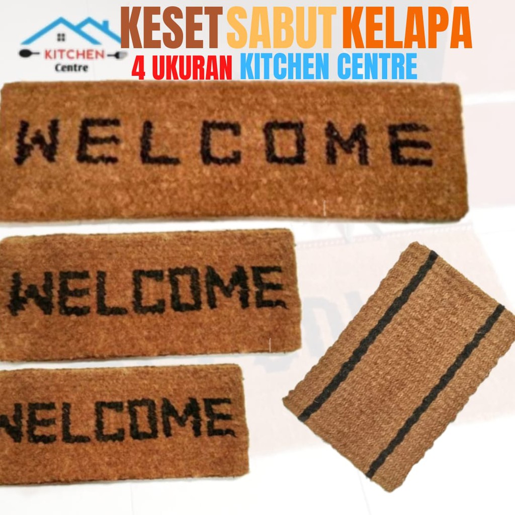Keset Sabut Kelapa Keset Ijuk Keset Sabut Welcome Keset Sabut Besar Keset Serabut Kelapa