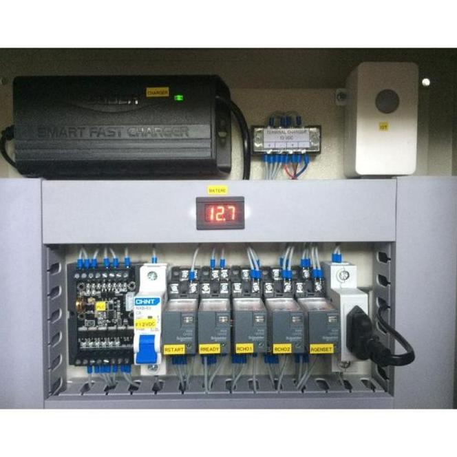 Panel Ats Amf 5500 Watt Pln Genset Starter & Choke Otomatis