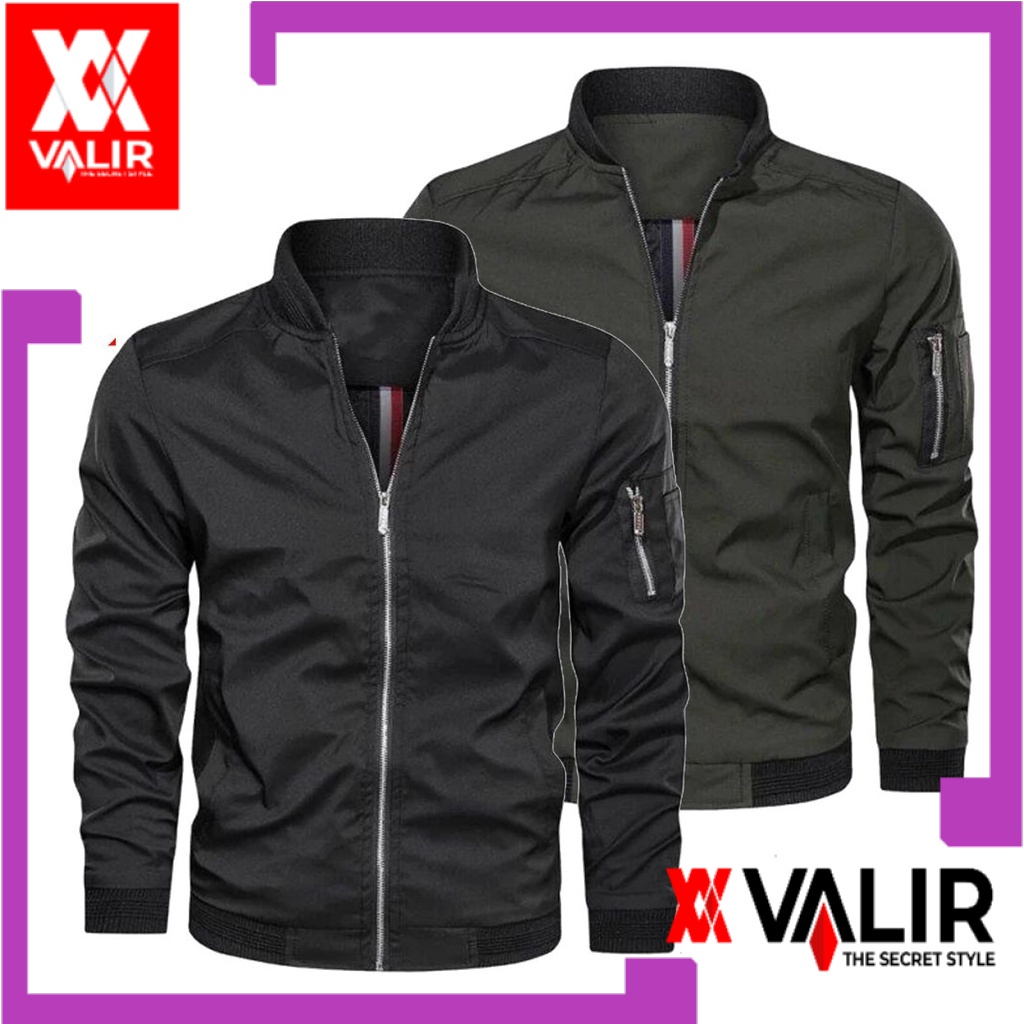 Valir jaket pria consina groove  Casual Multifungsi Hitam 600gr - 1pcs