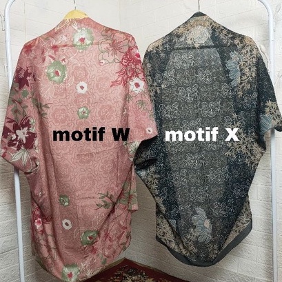 OUTER SCRAF VOAL MOTIF PREMIUM(langsung kirim tanpa PO)