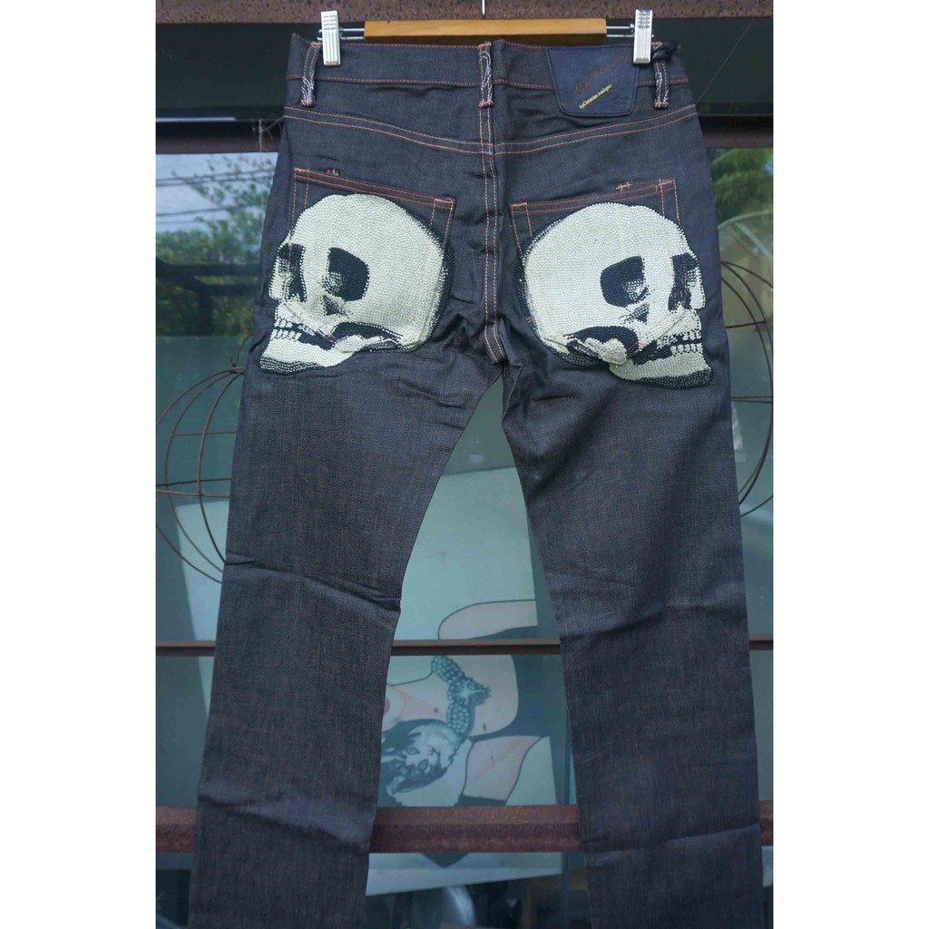 Jeans Pria Ed Hardy Size 30