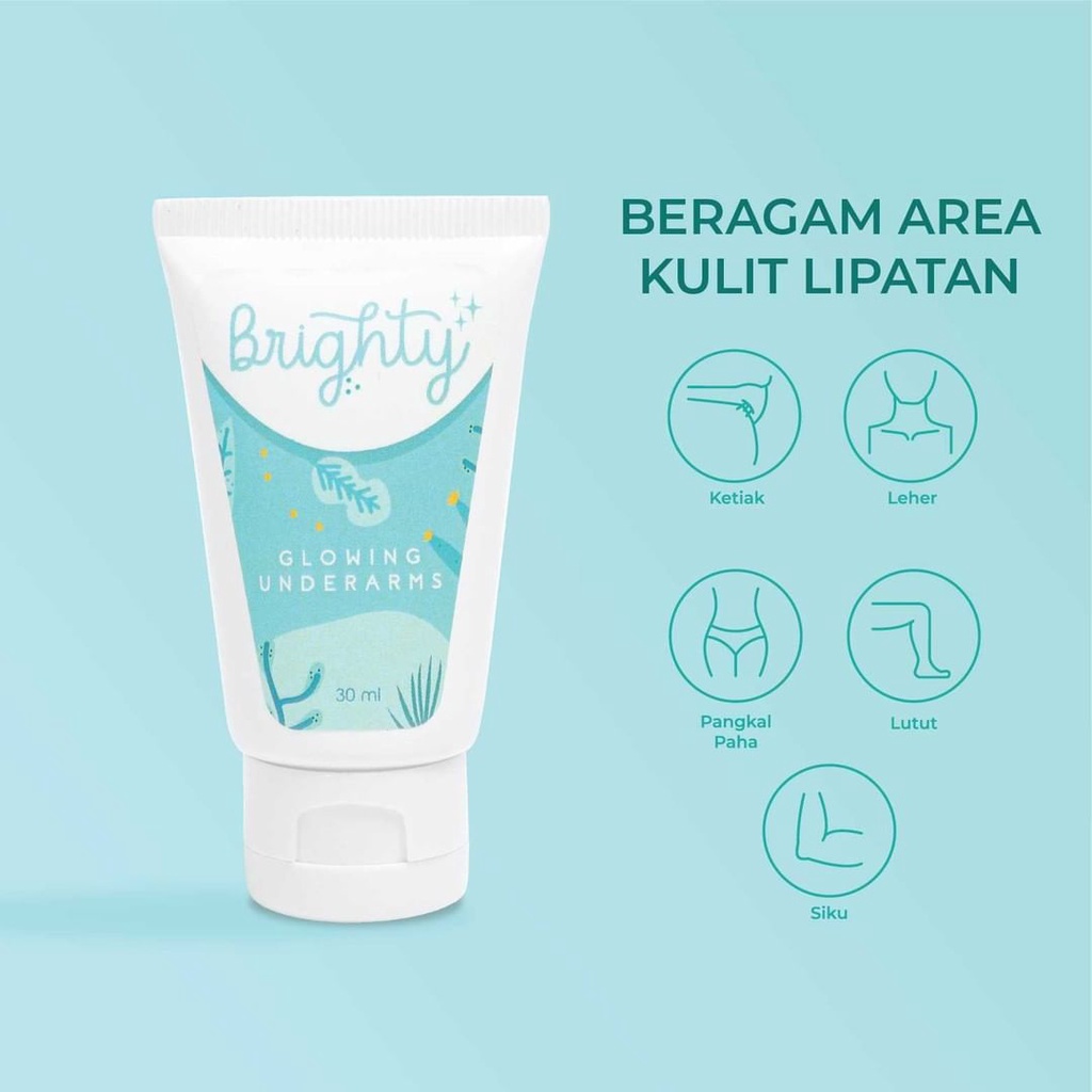 BRIGHTY GLOWING UNDERARM PEMUTIH KETIAK TERBAIK ALAMI