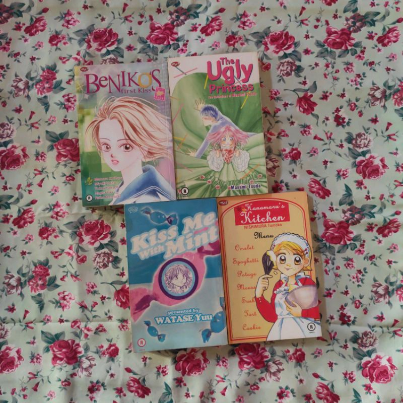 Komik One Shot Deluxe - Beniko's First Kiss - The Ugly Princess - Kiss Me With Mint - Hanamaru's Kit