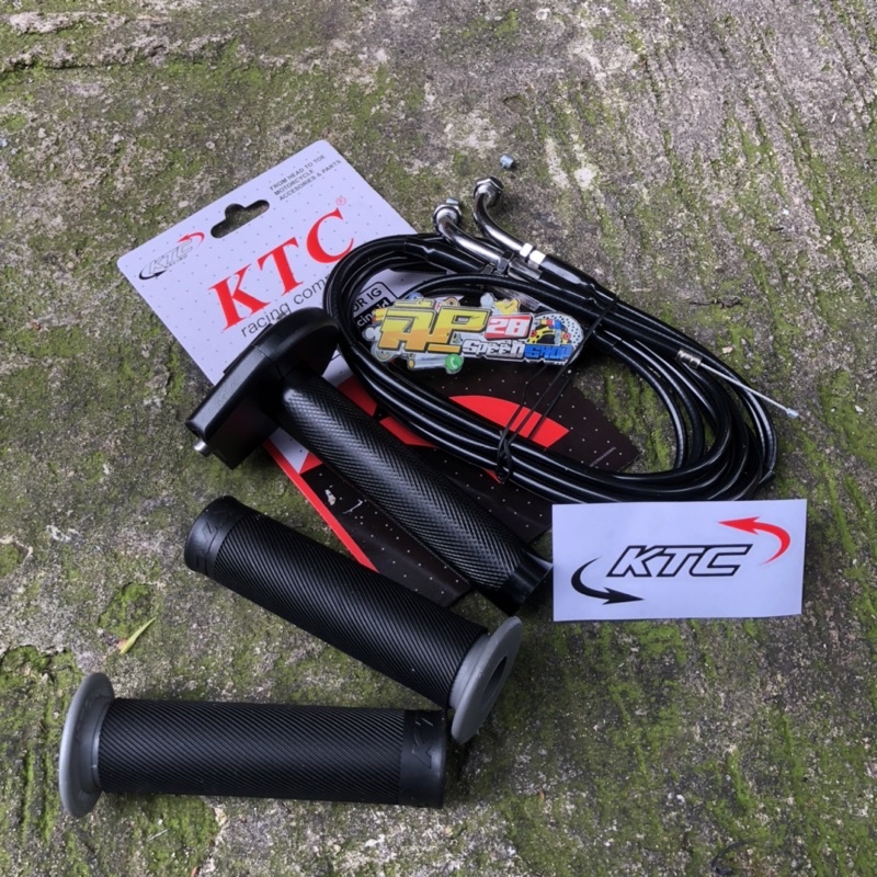 GAS SPONTAN KTC PLUS HAND GRIP UNIVERSAL NMAX LEXI AEROX SCOOPY PCX ADV VARIO BEAT SPACY MIO SOUL XEON X-RIDE FINO VIXION CB 150 R NINJA KLX SATRIA FU SONIC DLL