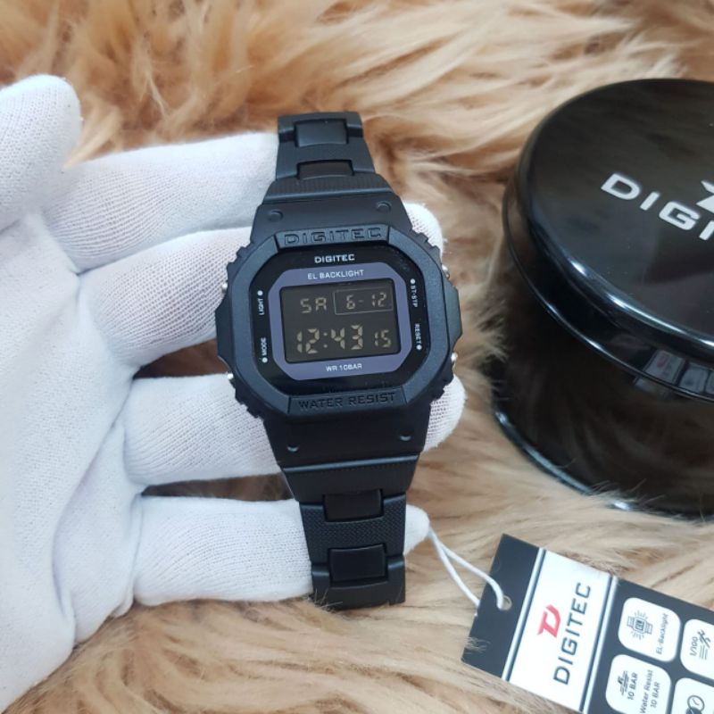 JAM TANGAN DIGITEC MDG-6054R STAINLESS STEEL ORIGINAL