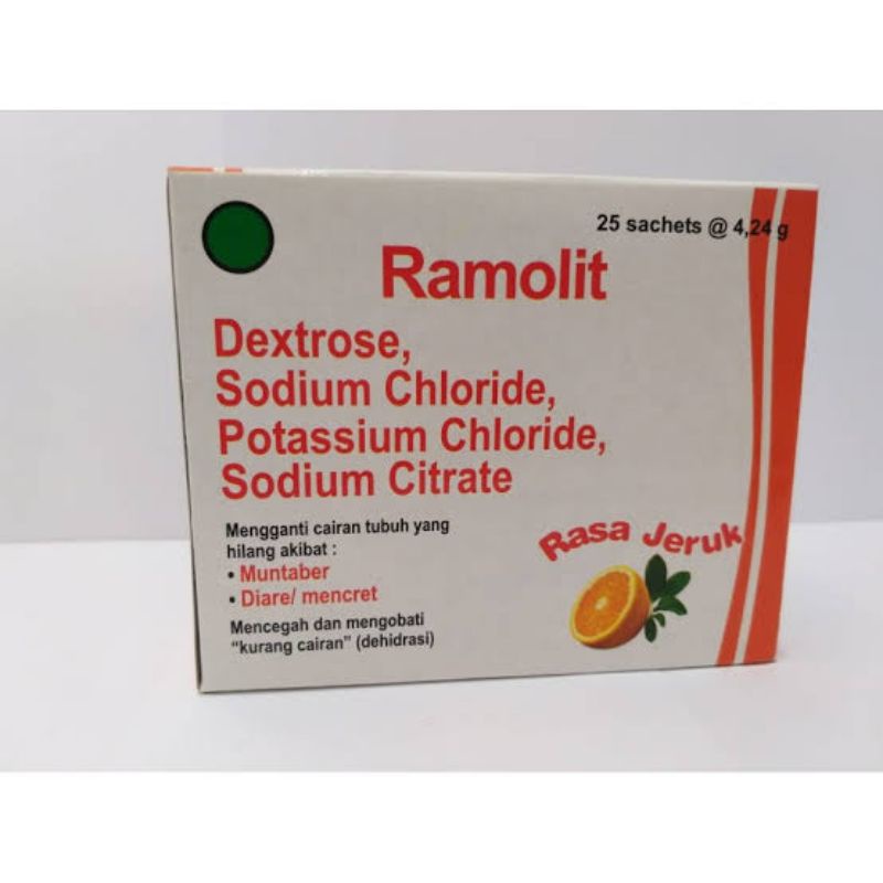 Ramolit Sachet/ Larutan Elektrolit/ Mencegah Dehidrasi