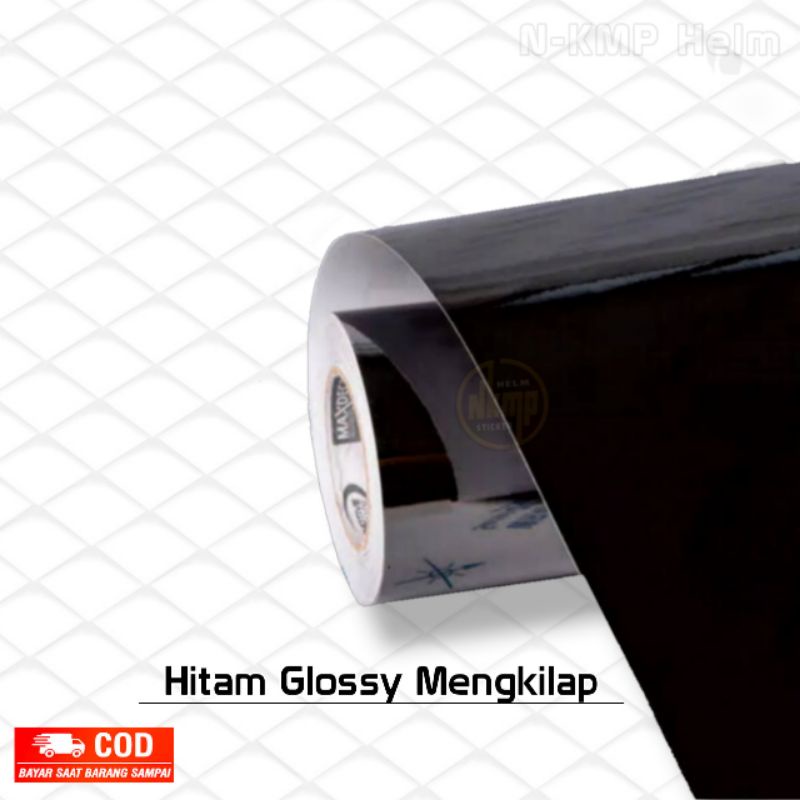 Skotlet Warna Hitam Mengkilap / Glossy